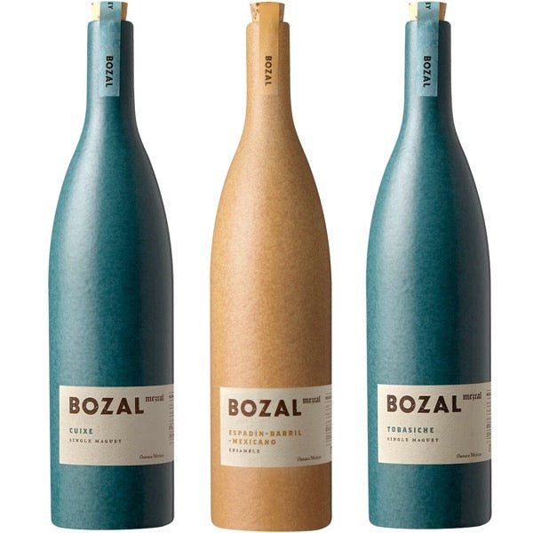 Bozal Espadin-Barril-Mexicano, Tobasiche and Cuixe Single Maguey Mezcal Bundle - Rare Reserve