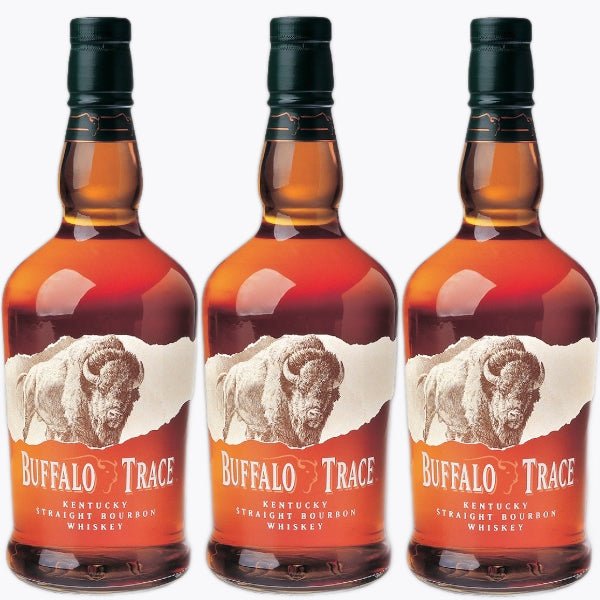 Buffalo Trace Kentucky Straight Bourbon Whiskey 3 Bottles Bundle - Rare Reserve