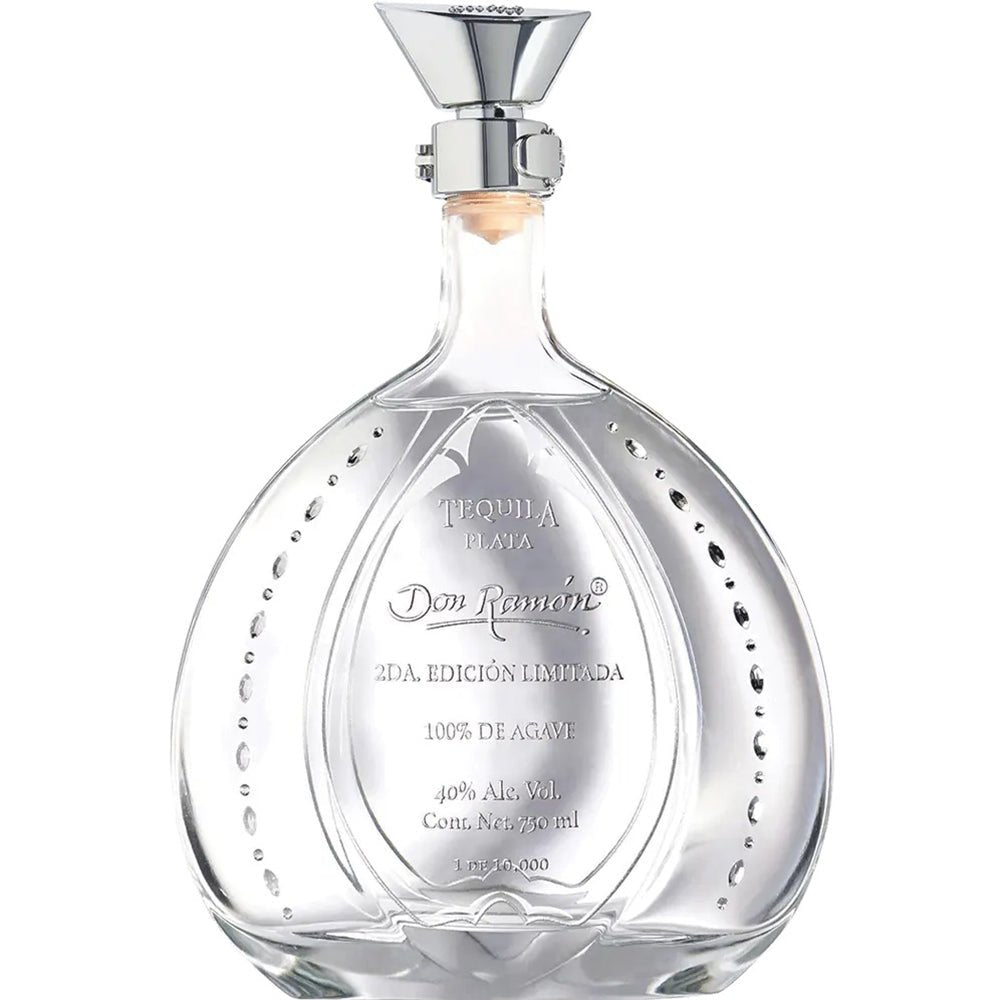 Don Ramon Swarovski Crystal Limited Edition Silver Tequila - Rare Reserve