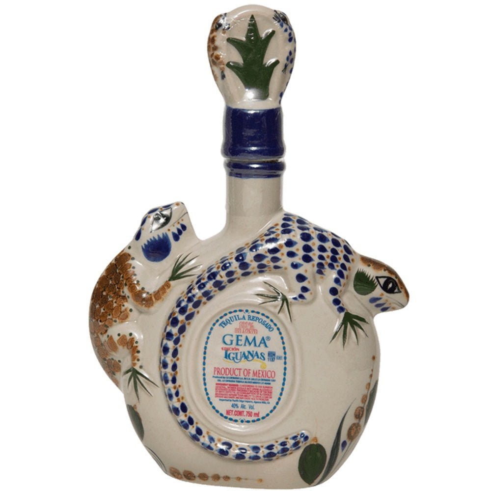 Gema Iguanas Ceramic Reposado Tequila - Rare Reserve