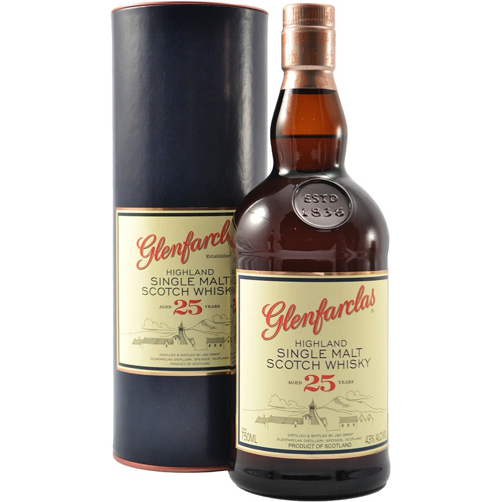 Glenfarclas 25 Year Old Speyside Single Malt Scotch Whisky - Rare Reserve