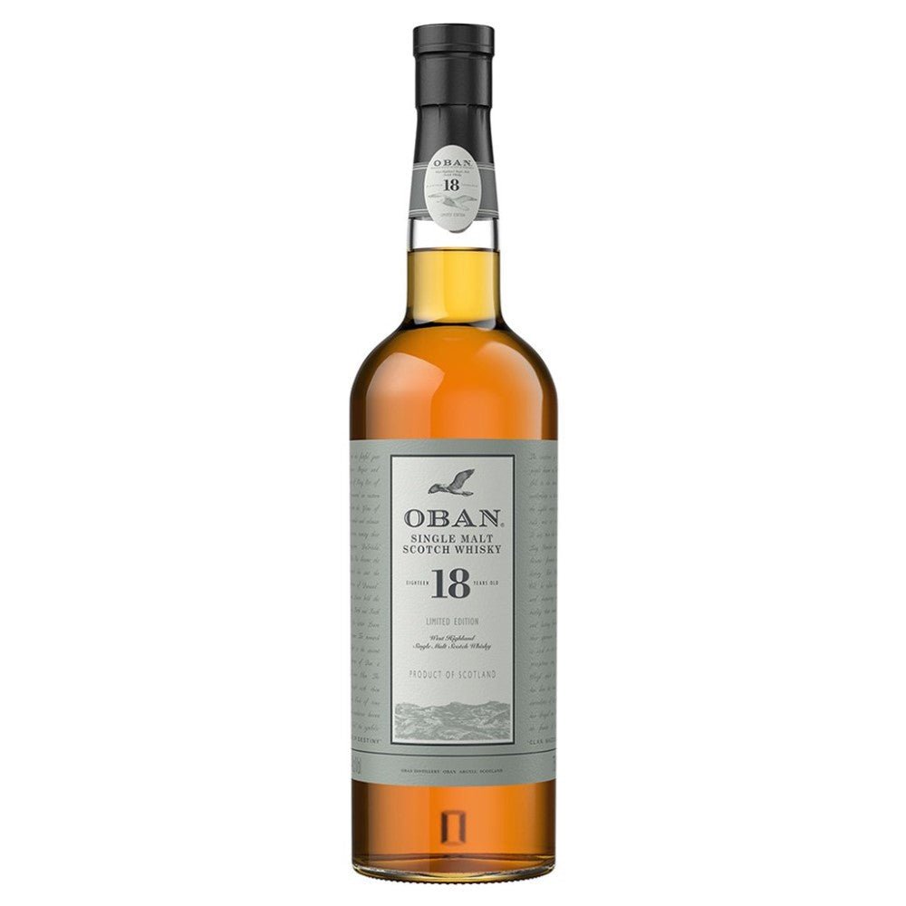 Oban 18 Year Old Single Malt Scotch Whiskey - Rare Reserve