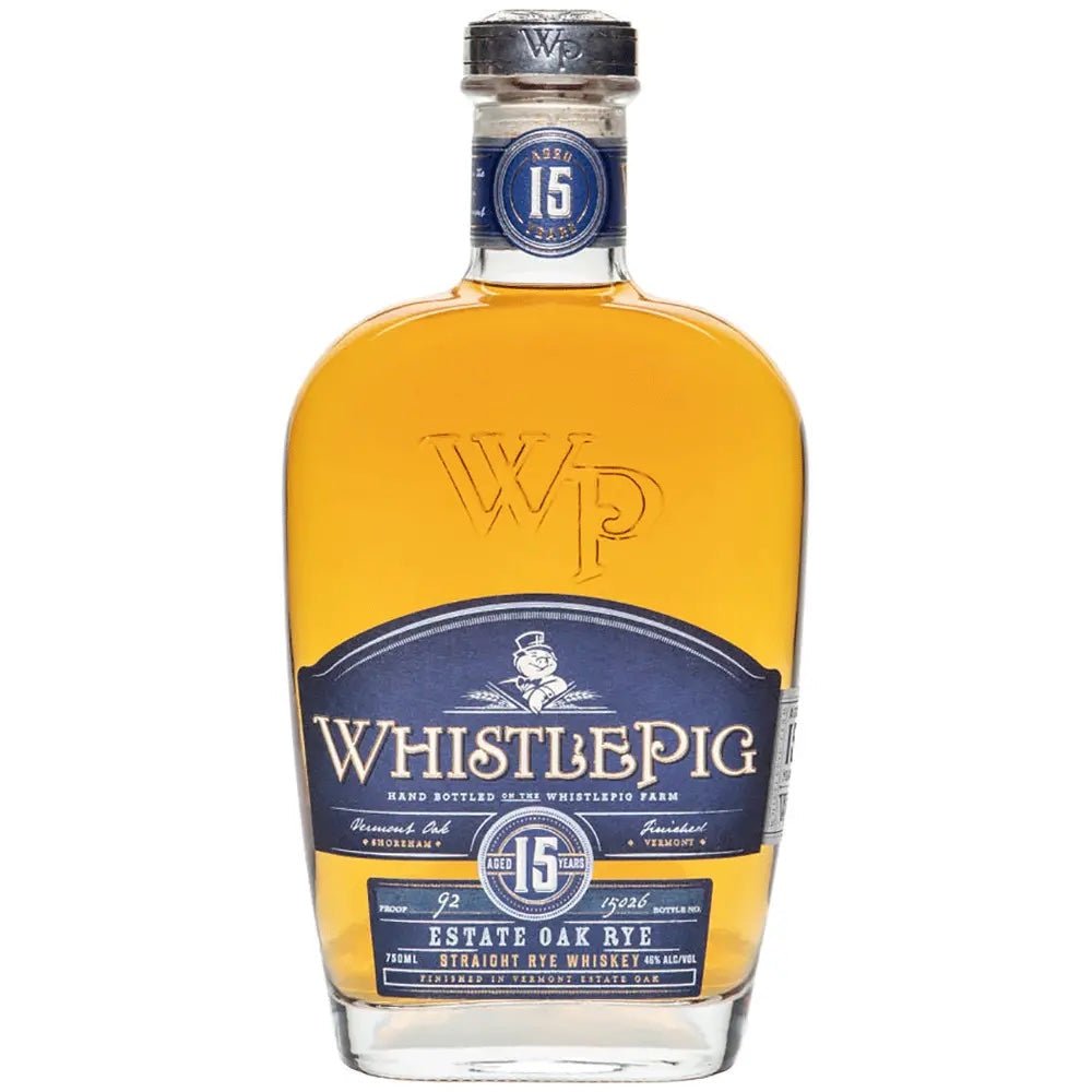 WhistlePig 15 Year Old Straight Rye Whiskey - Rare Reserve