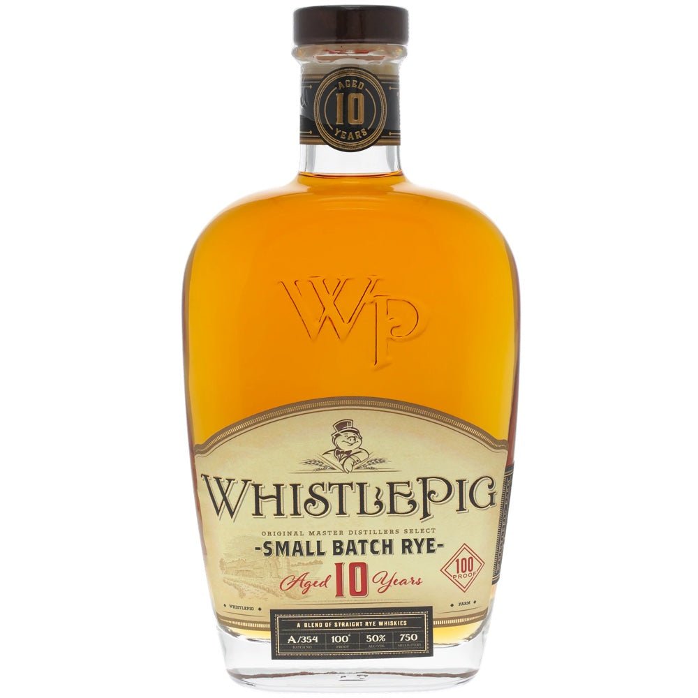 WhistlePig Small Batch Rye 10 Year 100 Proof Rye Whiskey - Rare Reserve