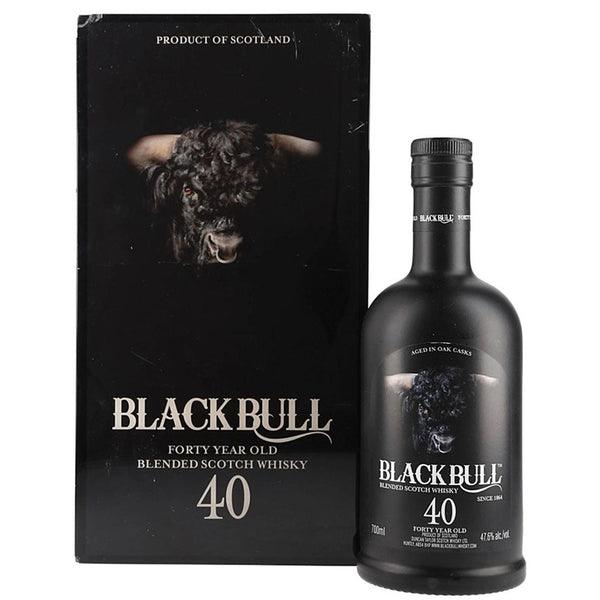 Black Bull 40 Year Blended Scotch Whisky - Rare Reserve