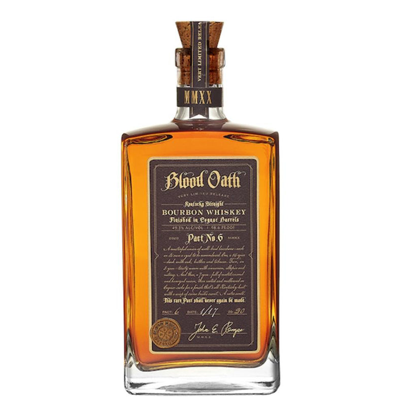 Blood Oath Pact No. 6 Straight Bourbon Whiskey - Rare Reserve
