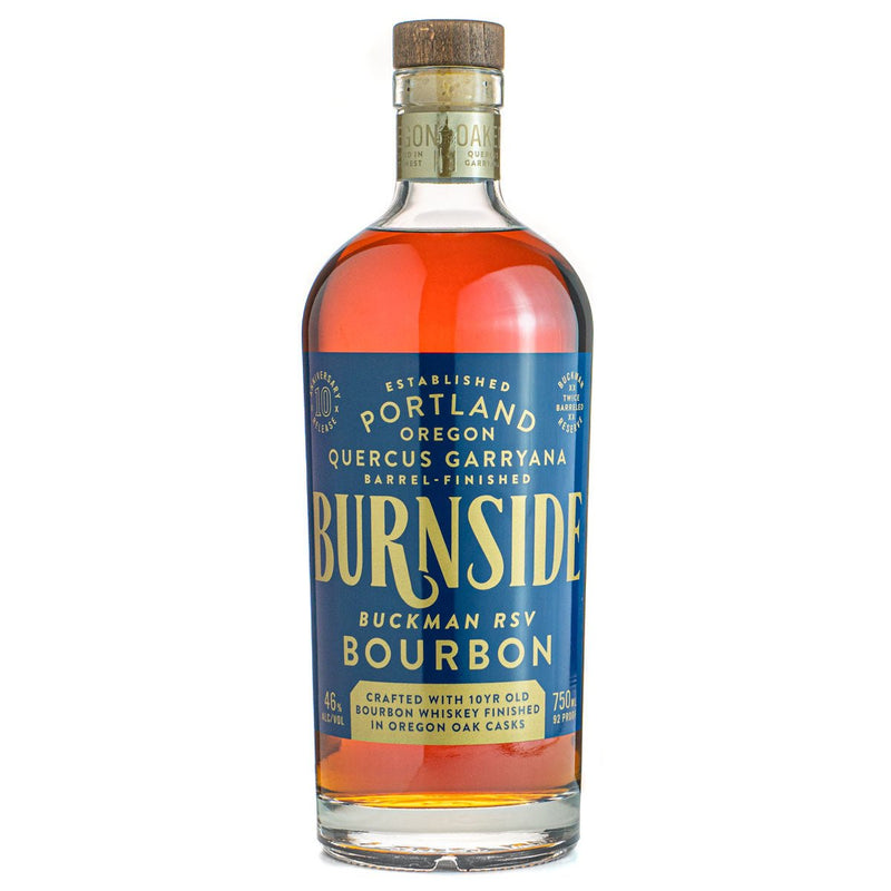 Burnside Buckman Reserve Barrel Finished Bourbon Whiskey - Rare Reserve