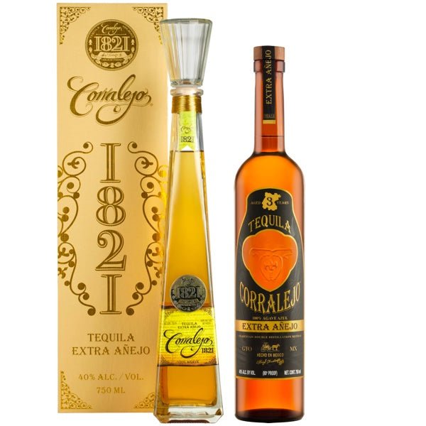 Corralejo 1821 and Extra Añejo Tequila Bundle - Rare Reserve