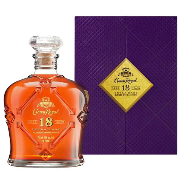 Crown Royal Aged 18 Years Extra Rare Blended Canadian Whisky - Rare Reserve
