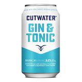 Cutwater Gin & Tonic Cocktail 4pk - Rare Reserve