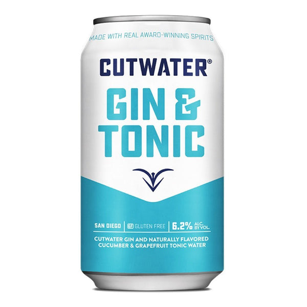 Cutwater Gin & Tonic Cocktail 4pk - Rare Reserve
