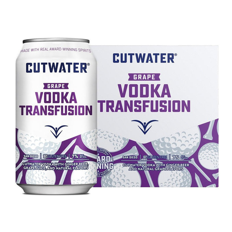 Cutwater Grape Transfusion Cocktail 4pk - Rare Reserve