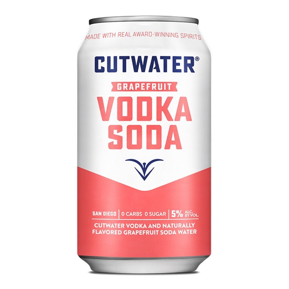 Cutwater Grapefruit Vodka Soda Cocktail 4pk - Rare Reserve