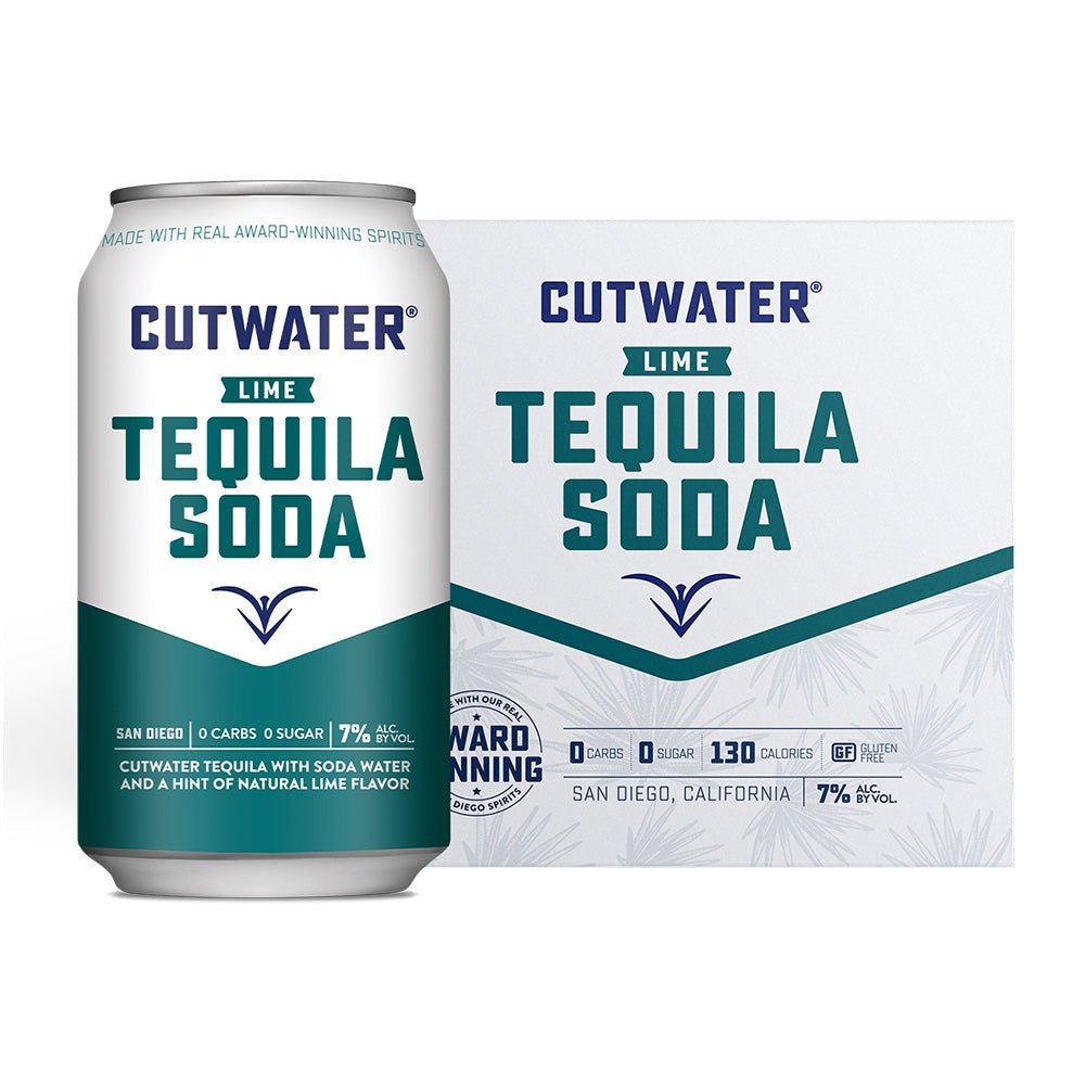 Cutwater Lime Tequila Soda Cocktail 4pk - Rare Reserve