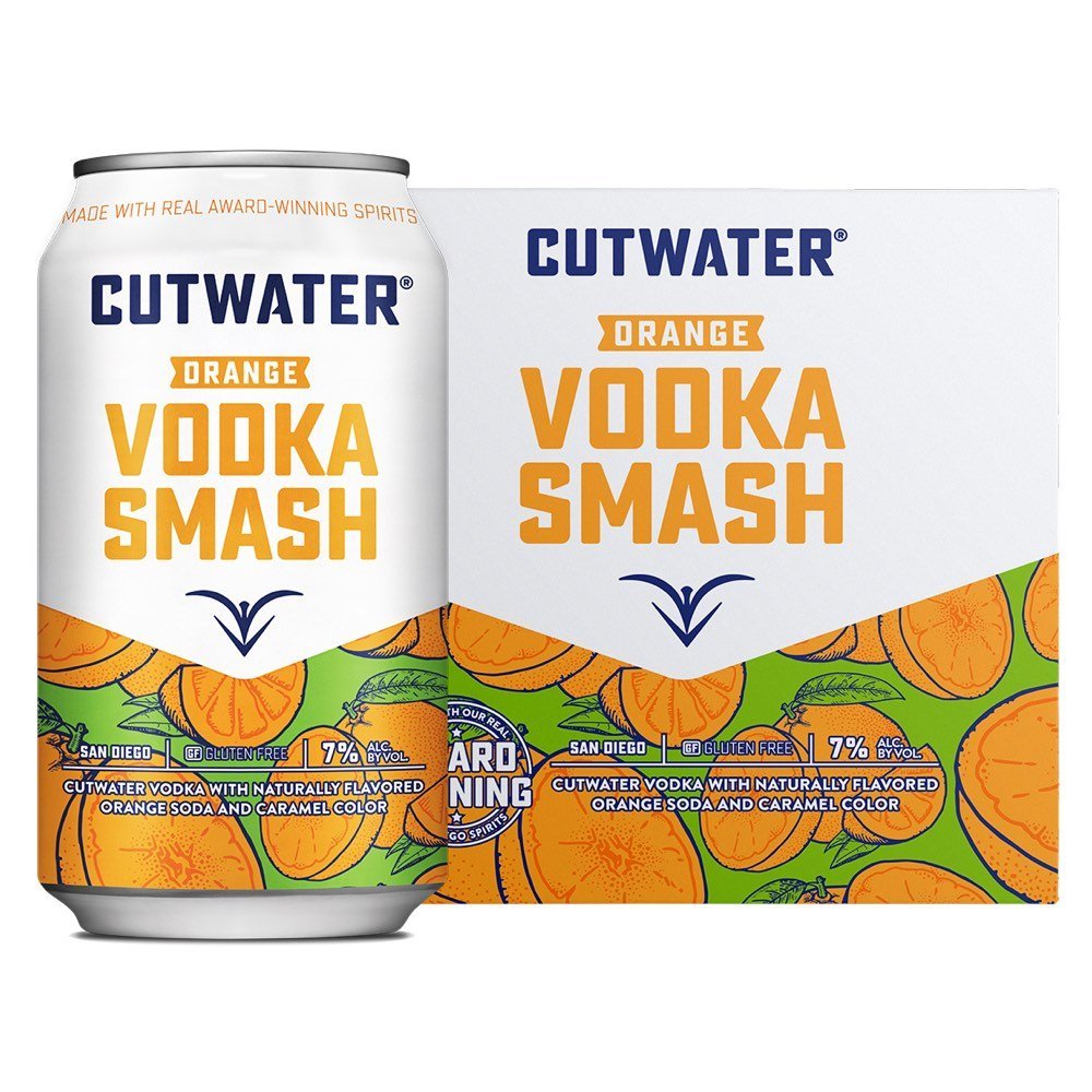 Cutwater Orange Vodka Smash Cocktail 4pk - Rare Reserve