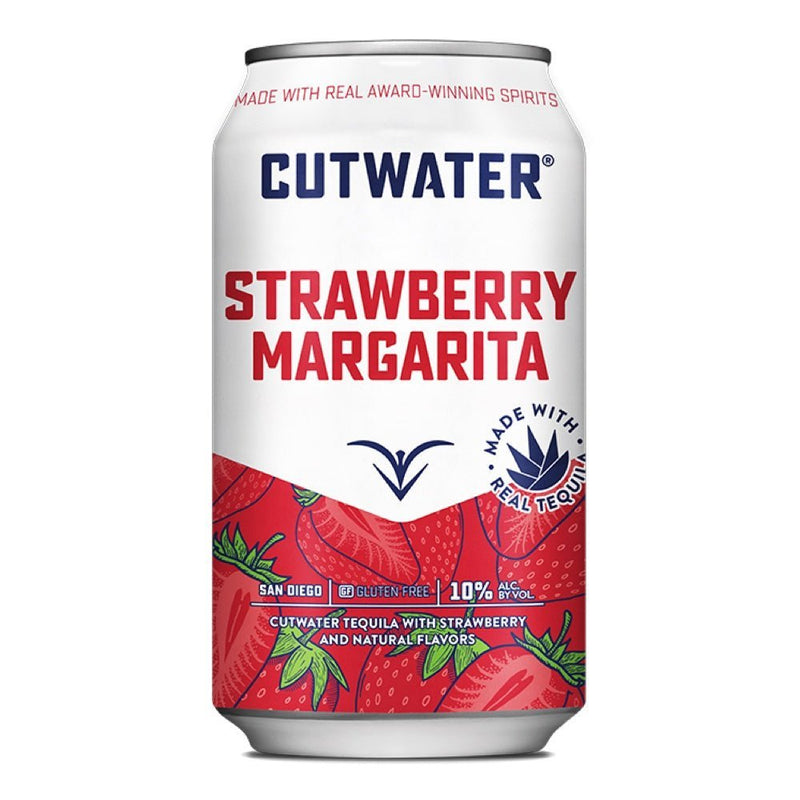 Cutwater Strawberry Margarita Cocktail 4pk - Rare Reserve