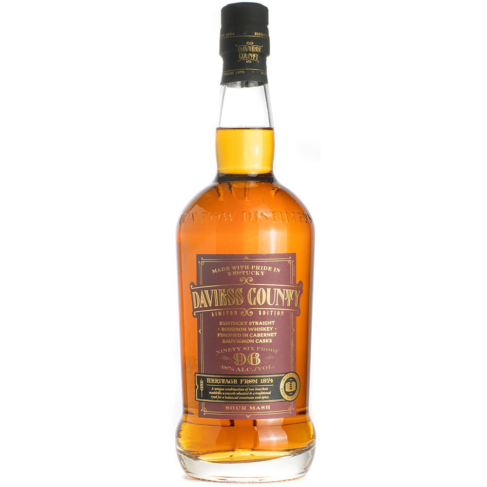 Daviess County Kentucky Straight Bourbon Cabernet Sauvignon Cask Whiskey - Rare Reserve