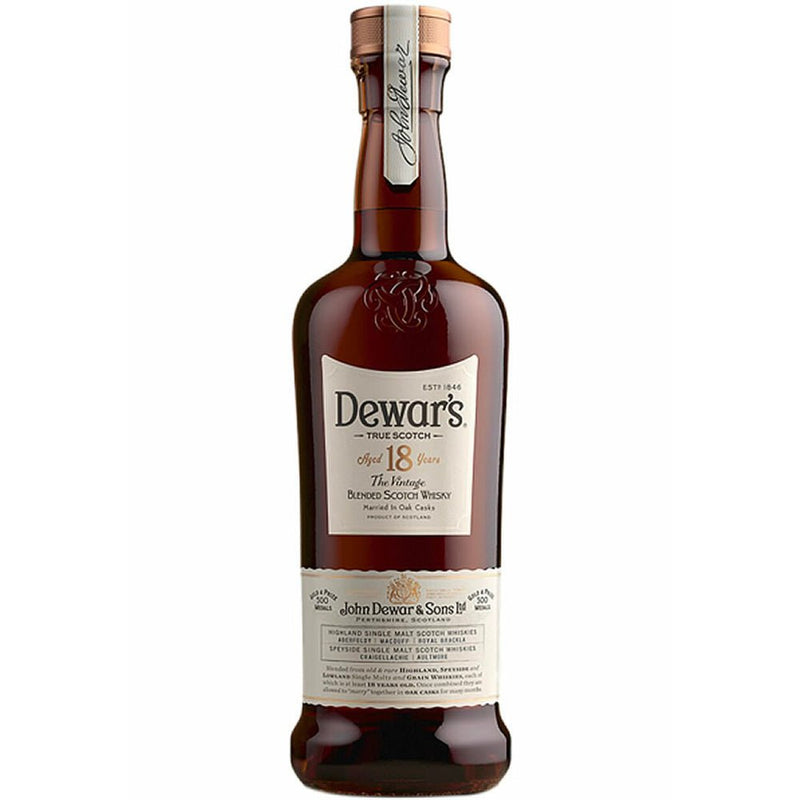 Dewar’s 18 Year Old Scotch Whisky - Rare Reserve