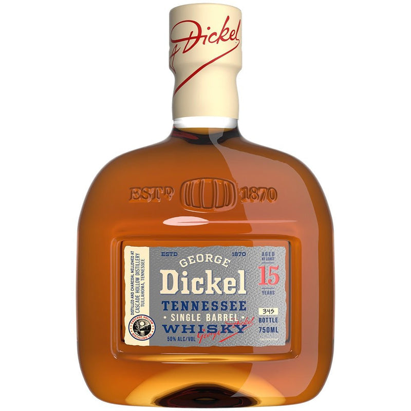 George Dickel Single Barrel 15 Year Old Tennessee Whiskey - Rare Reserve