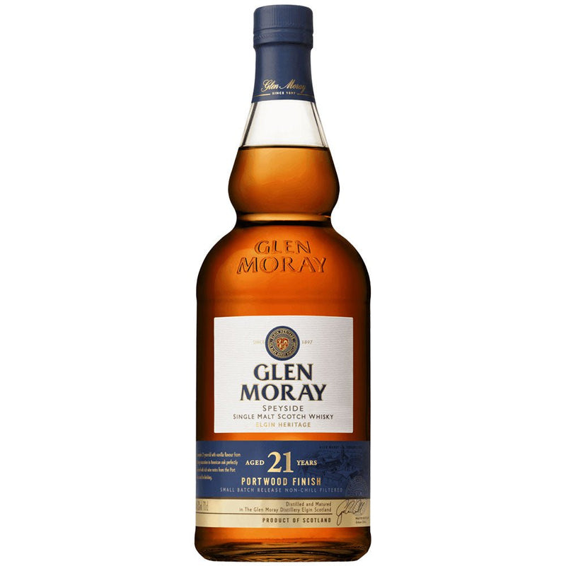 Glen Moray 21 Year Single Malt Scotch Whisky - Rare Reserve