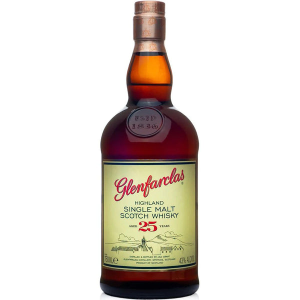 Glenfarclas 25 Year Old Speyside Single Malt Scotch Whisky - Rare Reserve