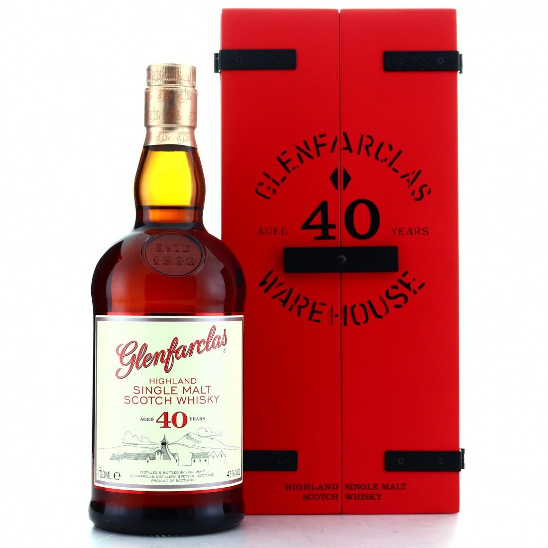 Glenfarclas 40 Year Warehouse Highland Single Malt Scotch Whisky - Rare Reserve