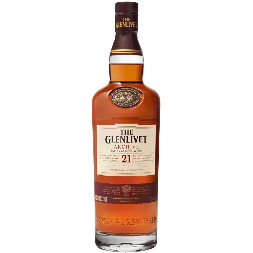 Glenlivet 21 Year Old Single Malt Scotch Whiskey - Rare Reserve
