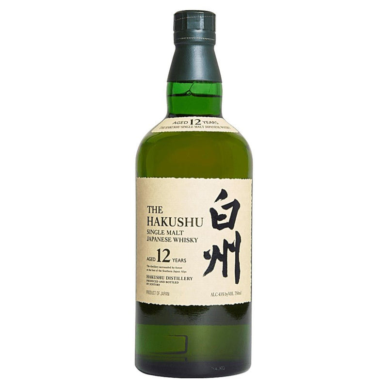 Hakushu 12 Year Single Malt Japanese Whisky - Rare Reserve
