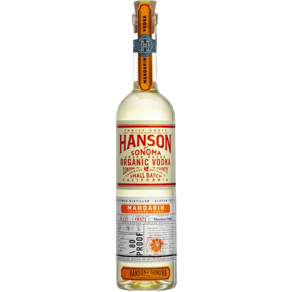 Hanson Of Sonoma Mandarin Organic Vodka - Rare Reserve