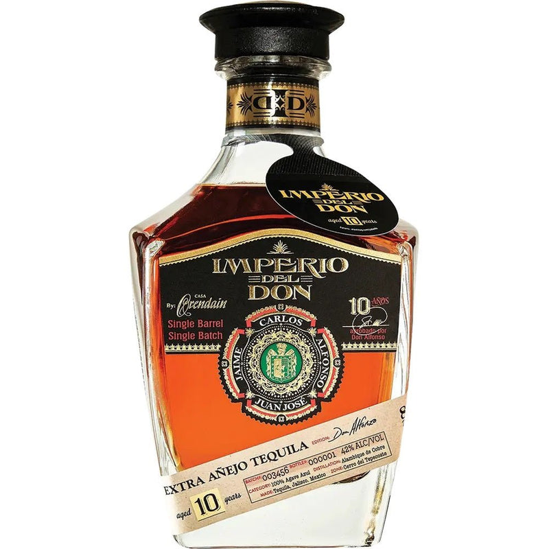 Imperio Del Don Agave Extra Anejo 10 Year Tequila - Rare Reserve