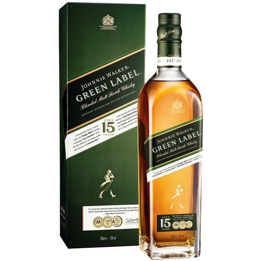 Johnnie Walker Green Label Blended Scotch Whiskey - Rare Reserve