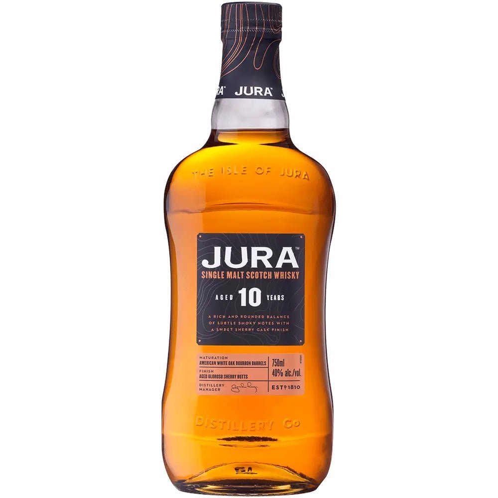 Jura 10 Year Old Single Malt Scotch Whiskey - Rare Reserve