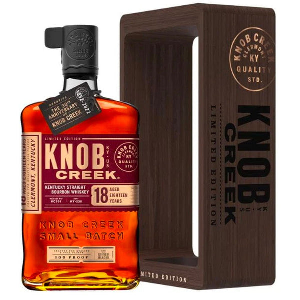 Knob Creek 18 Year Limited Edition Kentucky Bourbon Whiskey - Rare Reserve