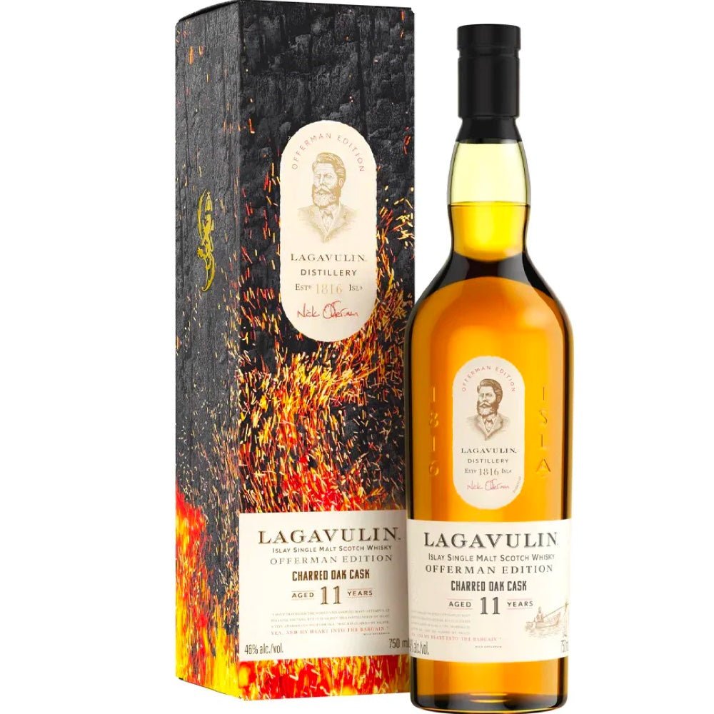 Lagavulin 11 Year Offerman Edition Charred Oak Cask 11 Yr. Single Malt Scotch Whisky - Rare Reserve