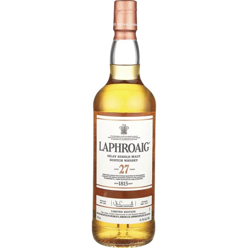 Laphroaig 27 Year Islay Single Malt Scotch Whisky - Rare Reserve