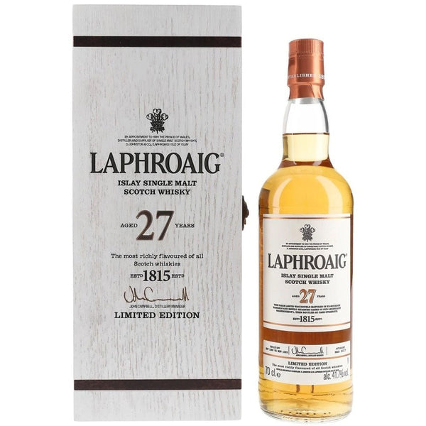 Laphroaig 27 Year Islay Single Malt Scotch Whisky - Rare Reserve