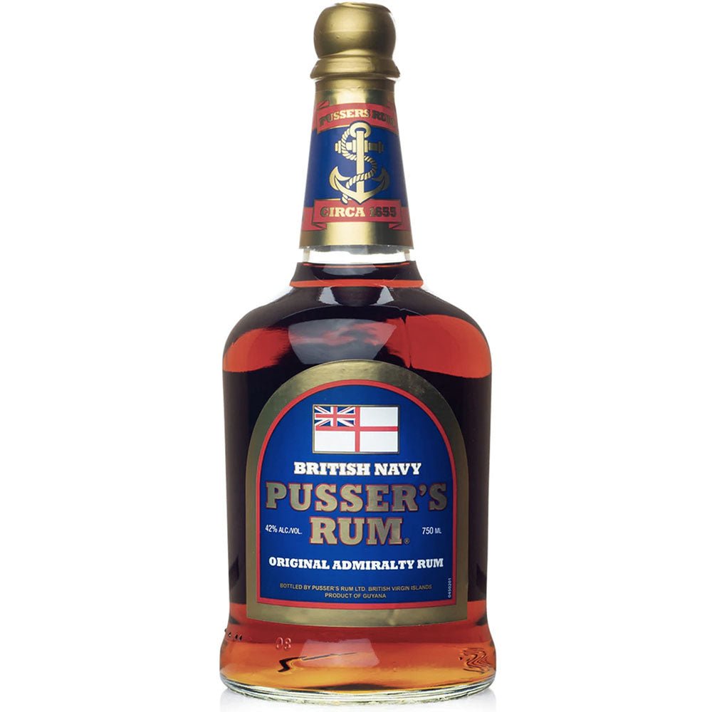 Pussers British Navy Blue Label 84 Proof Rum - Rare Reserve