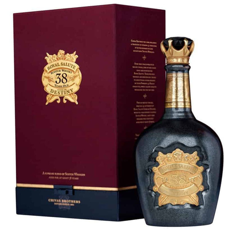 Royal Salute 38 Year Stone Of Destiny Scotch Whisky - Rare Reserve