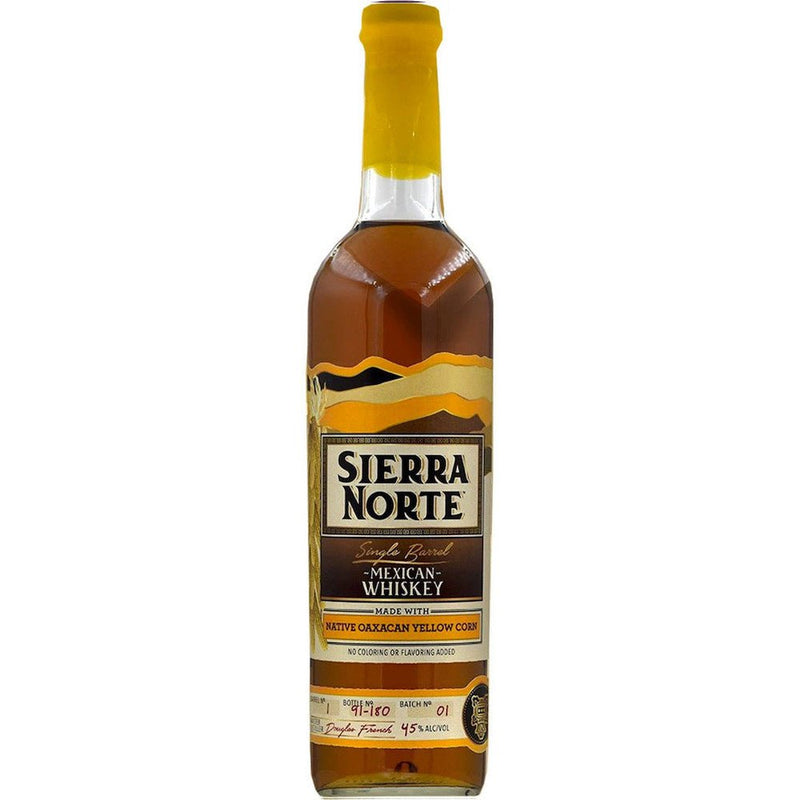 Sierra Norte Yellow Corn Single Barrel Mexican Whiskey - Rare Reserve