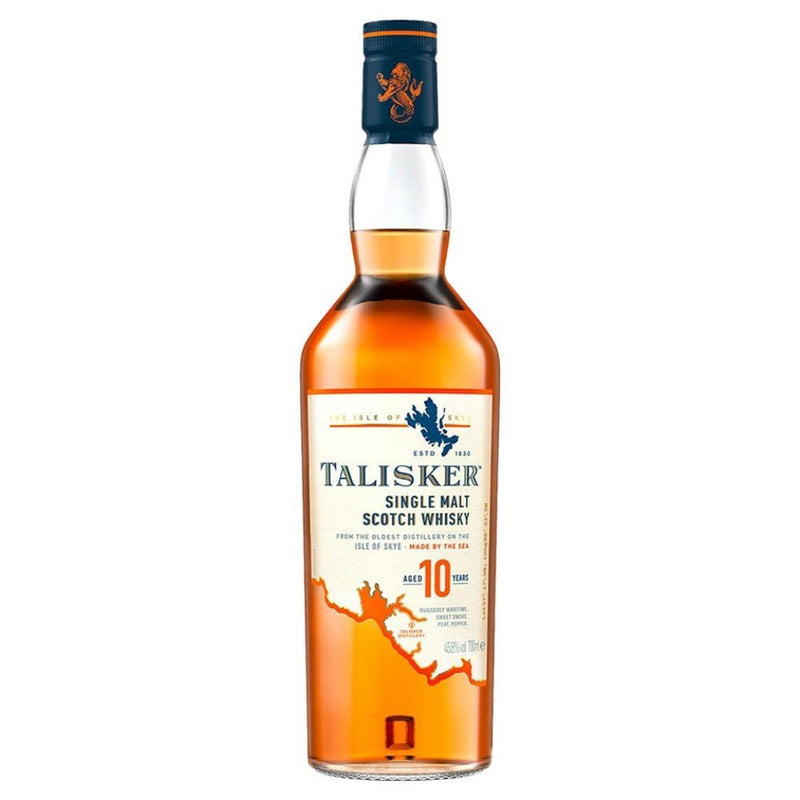 Talisker 10 Year Old Single Malt Scotch Whiskey - Rare Reserve