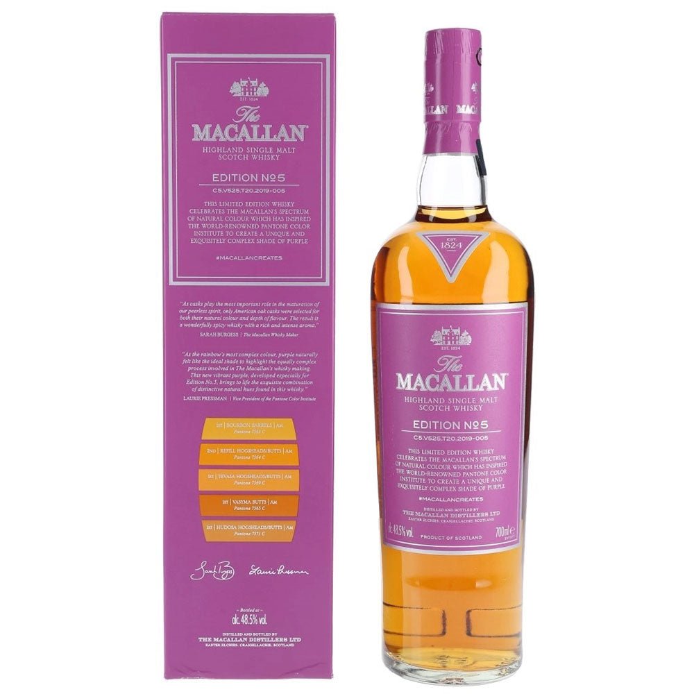 The Macallan Edition No 5 Highland Single Malt Scotch Whisky - Rare Reserve