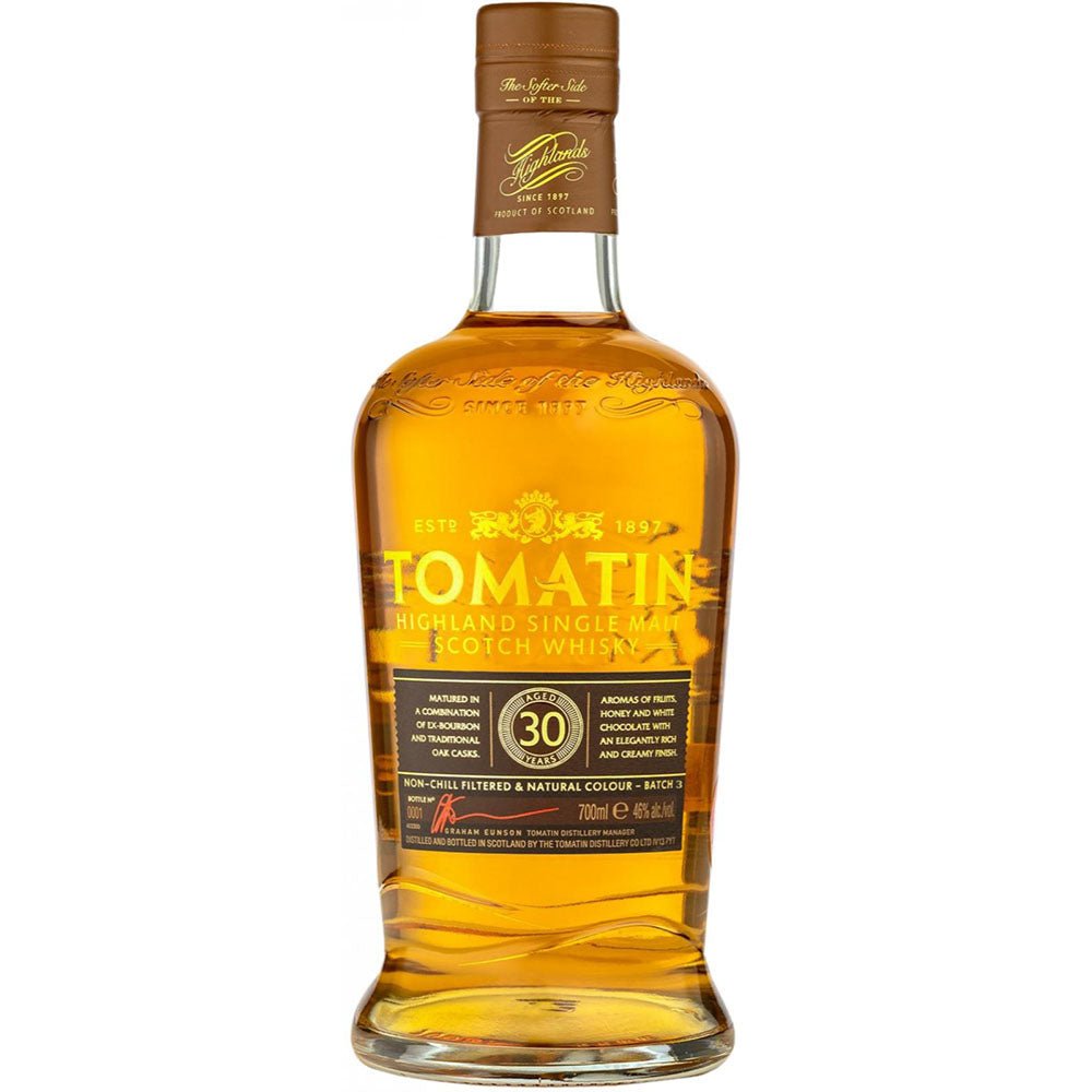 Tomatin Distillery 30 Year Single Malt Scotch Whisky - Rare Reserve