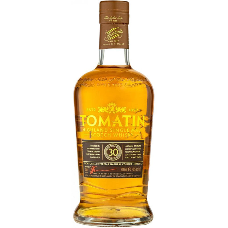 Tomatin Distillery 30 Year Single Malt Scotch Whisky - Rare Reserve