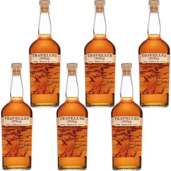 Traveller Blend No. 40 Whiskey 6 Bottles Bundle - Rare Reserve