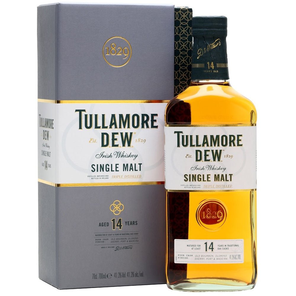 Tullamore D.E.W. 14 Year Single Malt irish Whiskey - Rare Reserve