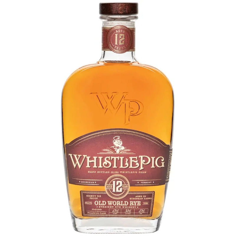 WhistlePig 12 Year Old World Rye Whiskey - Rare Reserve